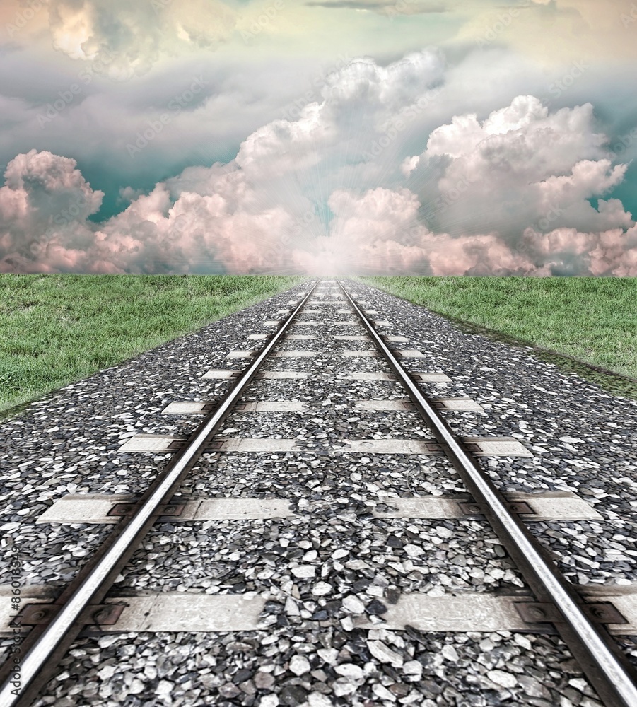 Fototapeta premium Railroad Tracks