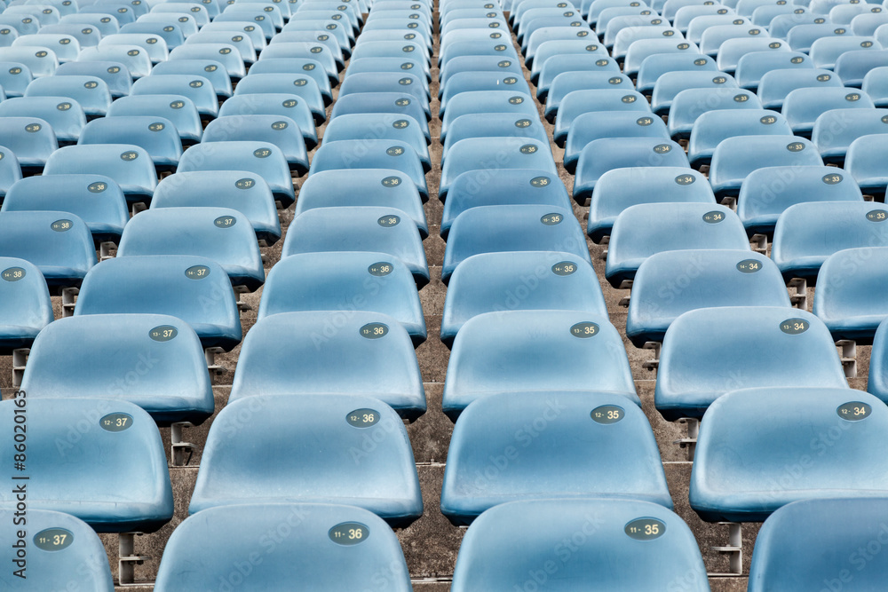 Naklejka premium Stadium seats