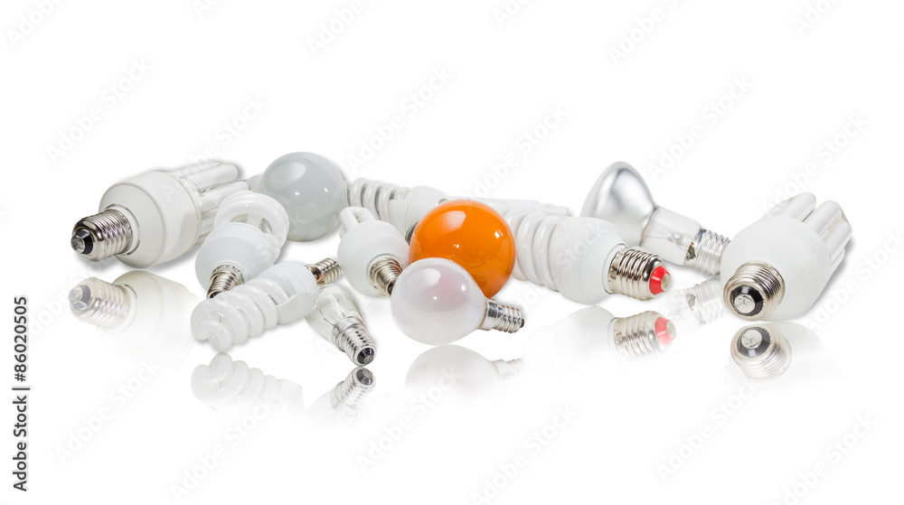 Various electric lamps Various electric lamps