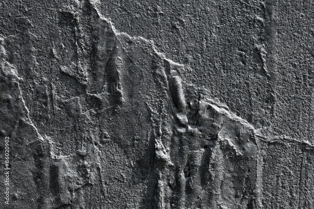 Fototapeta premium black and white grunge background wall concrete texture