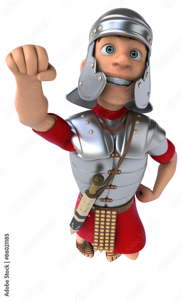 Roman legionary soldier