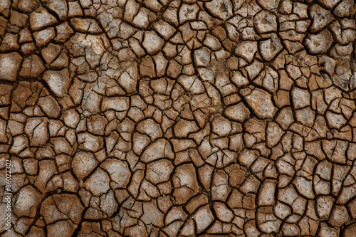 Cracked soil dry earth texture,background