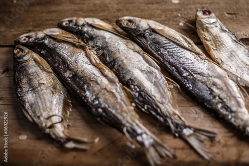 Dried fish photo