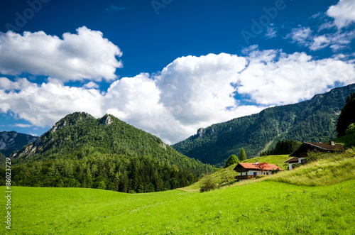 Berglandschaft in Bayern