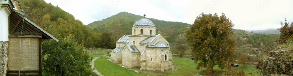 Serbia. The Gradac Monastery.