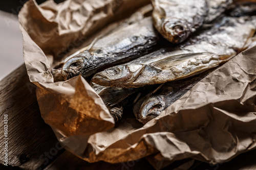 Dried fish photo