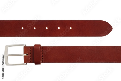 Leather belt