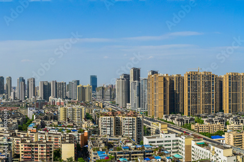 chengdu city at china