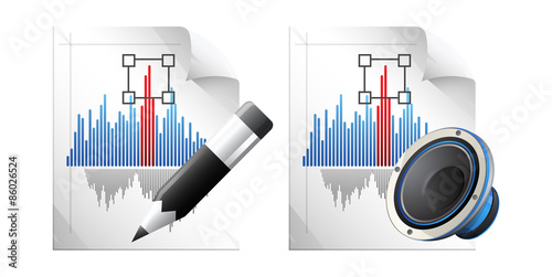 Audio File - Illustration