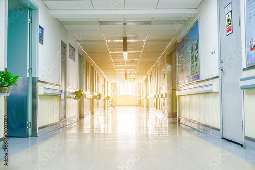 corridor in hospital photo
