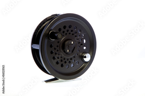 Fly Reel on White