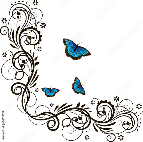 Beautiful floral ornament