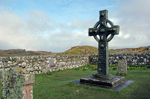 Obraz na płótnie Kildalton Cross, Islay, Scotland.