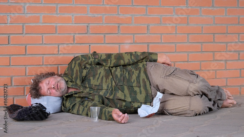 The image of beggar