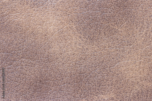 Synthetic brown leather texture or background