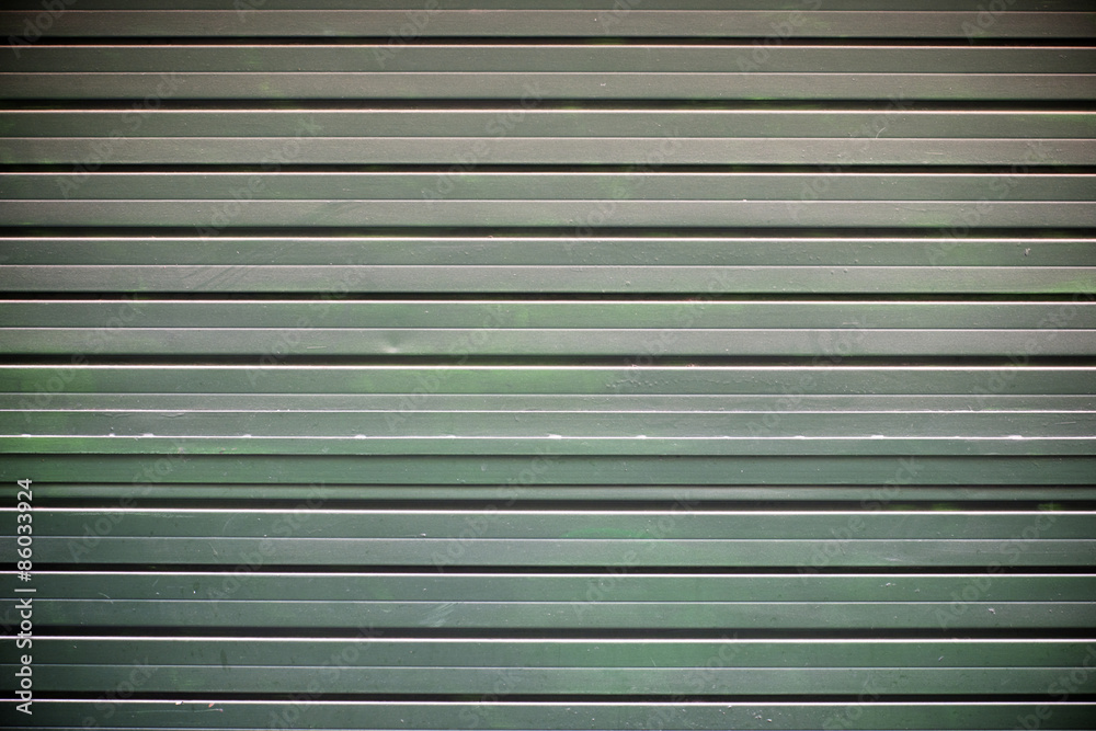 Obraz premium Metal blind