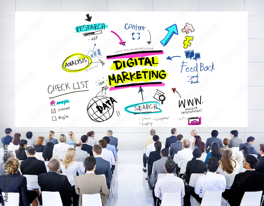 Digital Marketing Branding Strategy Online Media Concept Digital Marketing Branding Strategy Online Media Concept