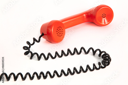 Telephone handset . photo