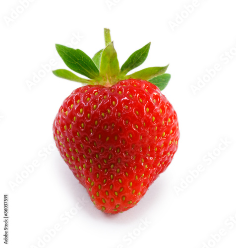 strawberry isolated on white background