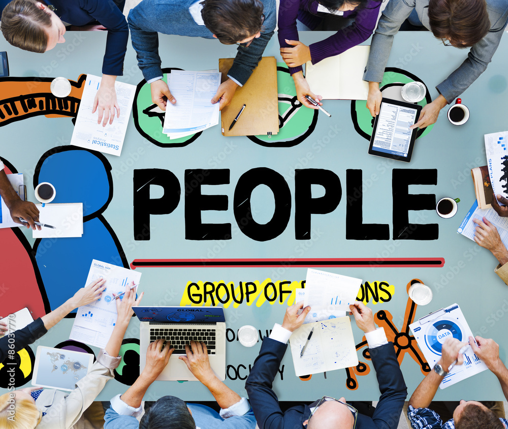Obraz premium People Person Group Citizen Community Concept