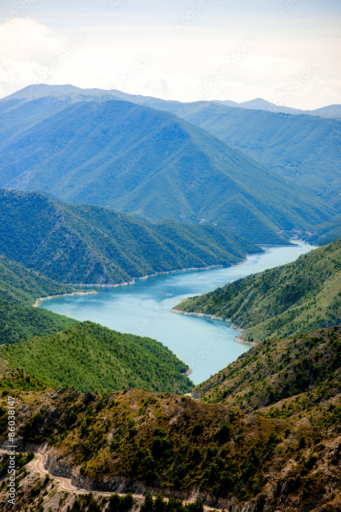 Kozjak lake in Macedonia