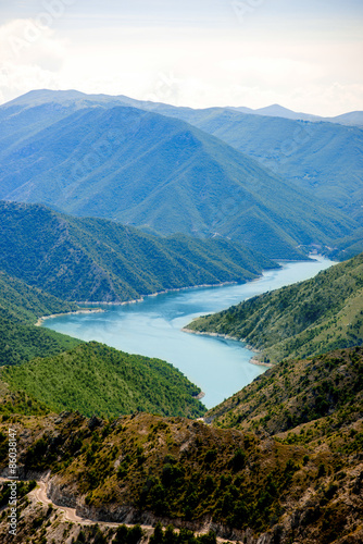 Kozjak lake in Macedonia