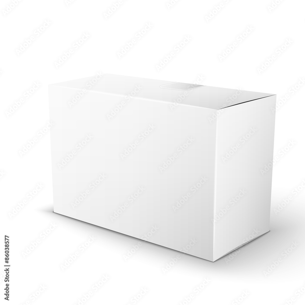 White Product Package Box White Product Package Box