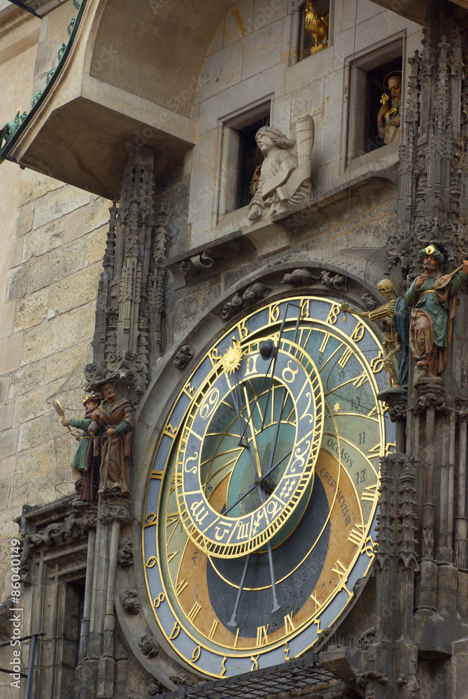Obraz premium Prague astronomical clock