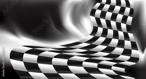 race background checkered flag vector design