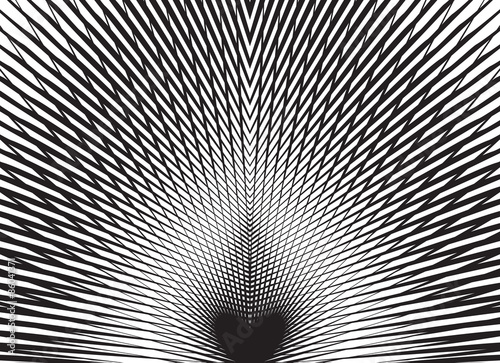 optical art background black and white vector