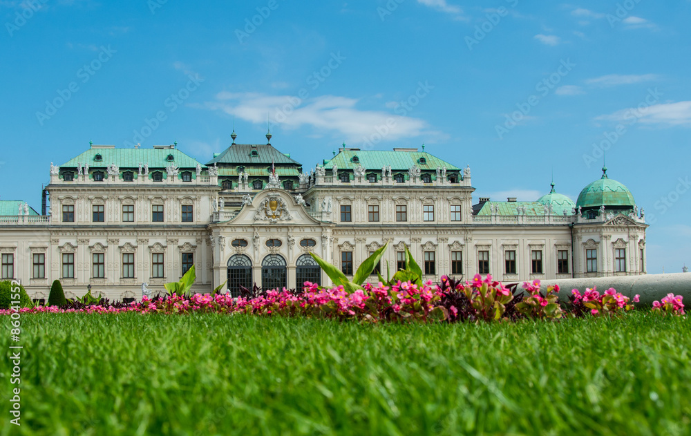 fantastic view of Vienna bervedere fantastic view of Vienna bervedere