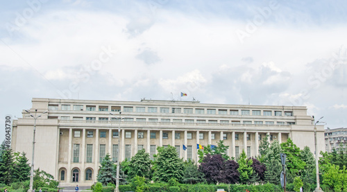 Wallpaper Mural The Victoria Palace. Victoria Square. Bucharest Torontodigital.ca