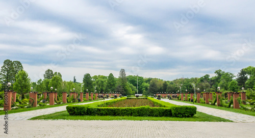 The Public Garden Herastrau. Bucharest  Romania