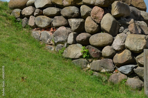 Novogrudok , city, Belarus, castle wall photo