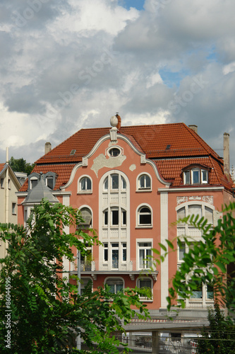 Old house in the city of Esslingen am Neckar