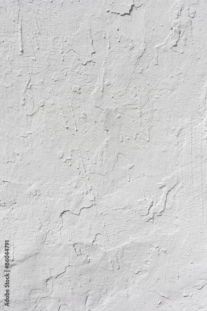 Grungy White Concrete Wall Background