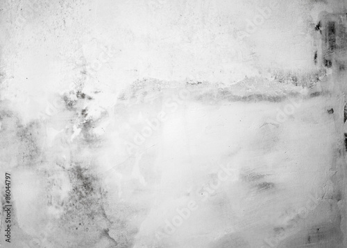 Grungy White Concrete Wall Background