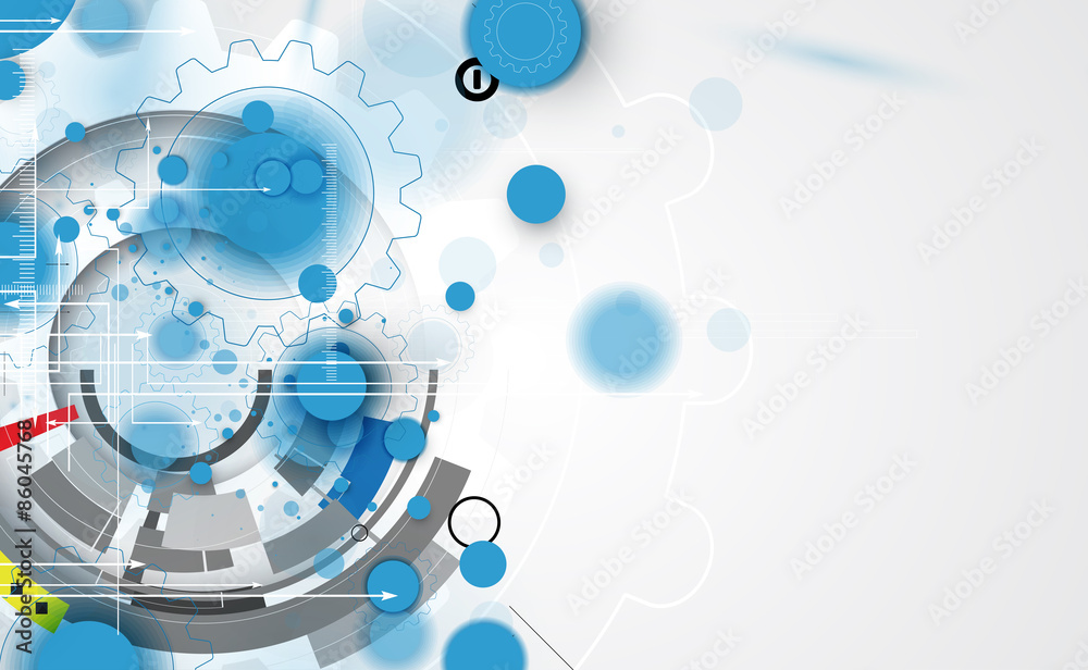 New Technology business background New Technology business background