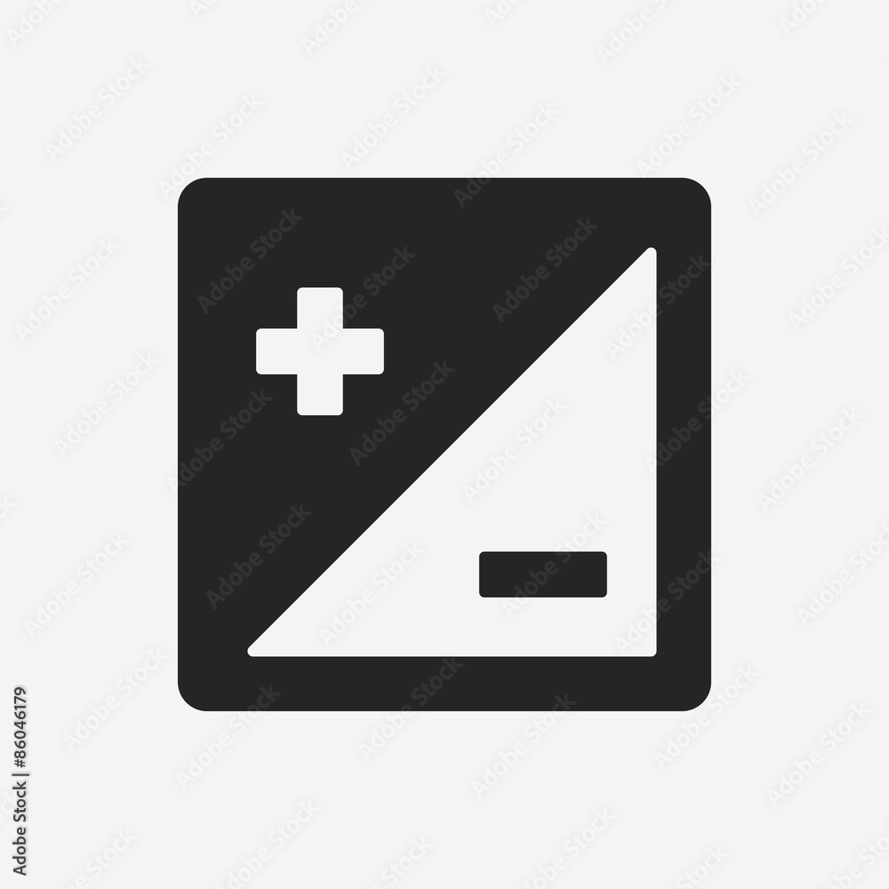 Obraz premium camera zoom mode icon