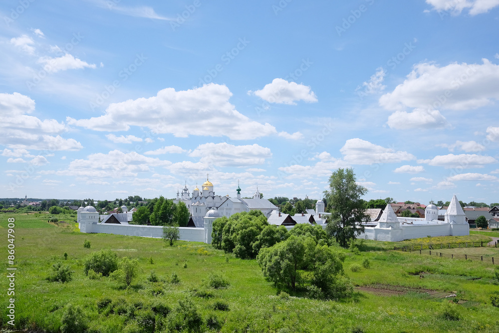 Pokrovsky Monastery in Suzdal, Russia