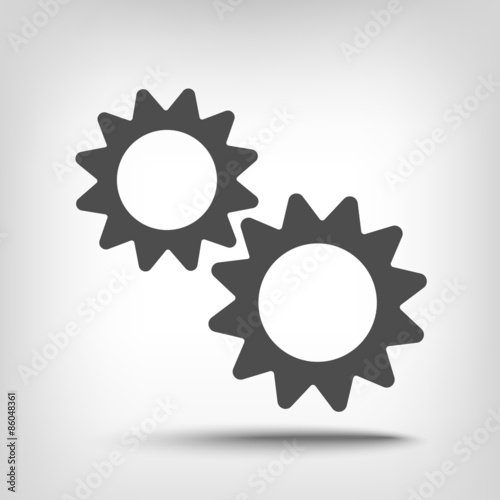 Gears pinion icon