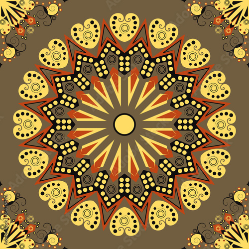 Abstract patterned background