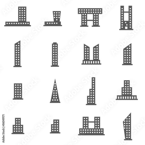Building Icon Set 1