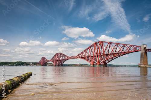Obraz w ramie Forth Rail Bridge
