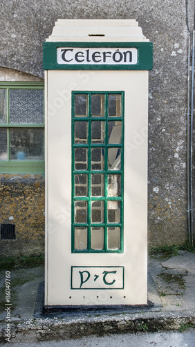 Taditional Irish Telephone Box
