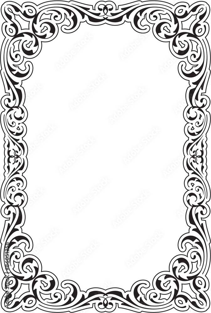 Retro aroque nice frame Retro aroque nice frame