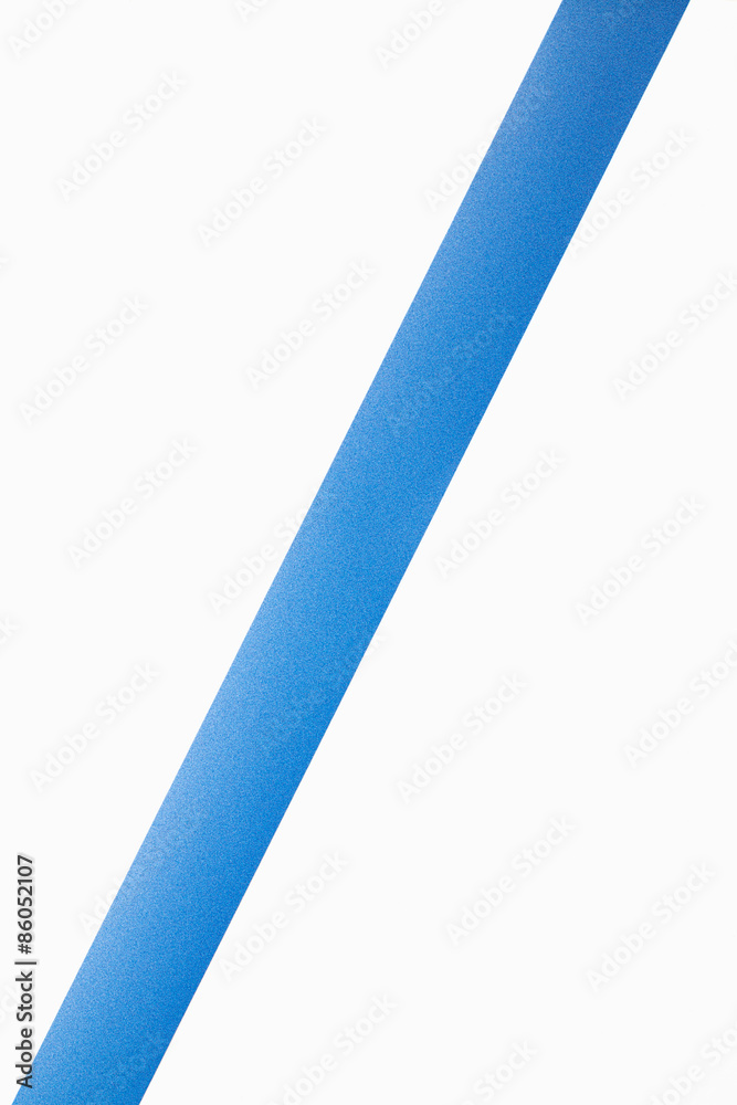 Decorative ribbon/Blue ribbon on white background Decorative ribbon/Blue ribbon on white background