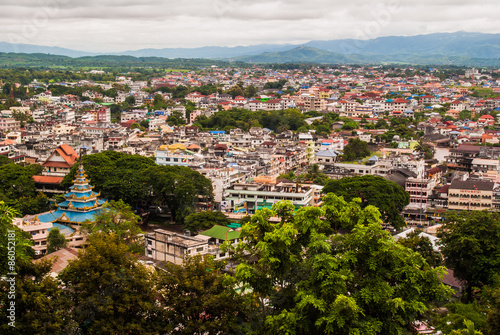 Chang Mai, Thailand. Urban view