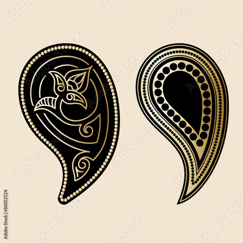 Paisley elements