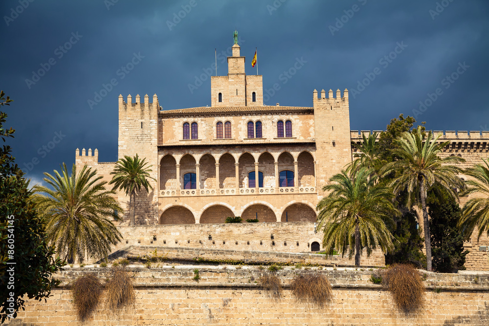 the Royal residence - Almudaina Palace
